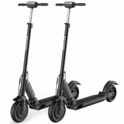 Brand new 💯 [Set of Two] KUGOO S1 Folding Electric Scooter 350W Motor LCD Display Screen 3 Speed Modes 8.0 Inches Solid Rear Anti-Skid Tire - Black ⭐