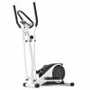 Best Pirce ✨ Merax Indoor Ergonomic Exercise Bike Elliptical Machine 8-level Resistance Adjustment Non-slip Pedal LCD Display Maximum Load 120kg - White 😉