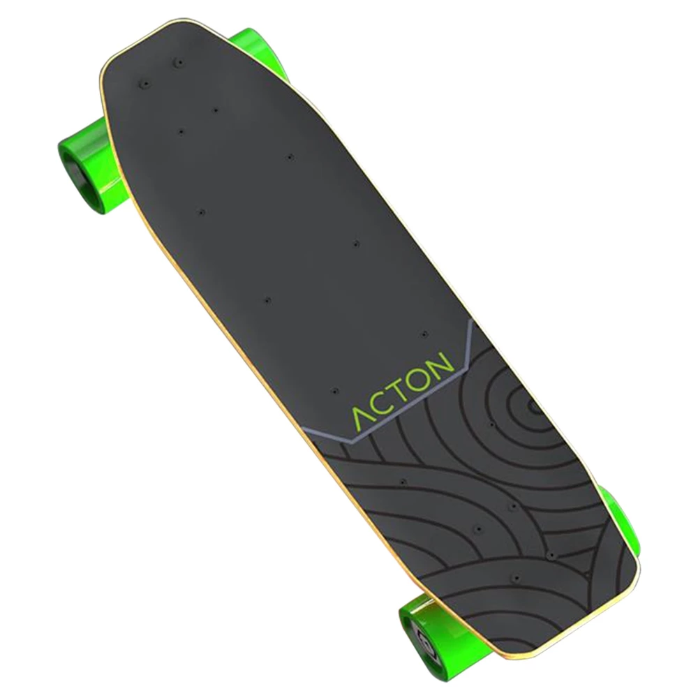 Cheap ❤️ Xiaomi ACTON R1 Electric Skateboard Bluetooth Smart Remote Control LED Light Up to 12KM Range Canadian Maple Wood - Grey Green ✔️ 3 Cheap ❤️ Xiaomi ACTON R1 Electric Skateboard Bluetooth Smart Remote Control LED Light Up to 12KM Range Canadian Maple Wood - Grey Green ✔️ - Image 3