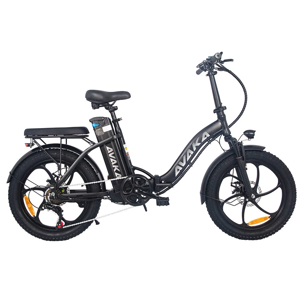 Buy ✔️ AVAKA BZ20 PLUS Electric Bike Foldable 20*3.0 Inch Fat Tires 500W Brushless Motor 25Km/h Max Speed 48V 15Ah Battery 100Km Range 120KG Max Load Dual Disc Brake Shimano 7-Speed Gear IP54 Waterproof LCD Display- IT Wheel Black 👏 1 Buy ✔️ AVAKA BZ20 PLUS Electric Bike Foldable 20*3.0 Inch Fat Tires 500W Brushless Motor 25Km/h Max Speed 48V 15Ah Battery 100Km Range 120KG Max Load Dual Disc Brake Shimano 7-Speed Gear IP54 Waterproof LCD Display- IT Wheel Black 👏