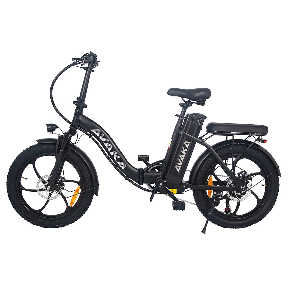Buy ✔️ AVAKA BZ20 PLUS Electric Bike Foldable 20*3.0 Inch Fat Tires 500W Brushless Motor 25Km/h Max Speed 48V 15Ah Battery 100Km Range 120KG Max Load Dual Disc Brake Shimano 7-Speed Gear IP54 Waterproof LCD Display- IT Wheel Black 👏 2 Buy ✔️ AVAKA BZ20 PLUS Electric Bike Foldable 20*3.0 Inch Fat Tires 500W Brushless Motor 25Km/h Max Speed 48V 15Ah Battery 100Km Range 120KG Max Load Dual Disc Brake Shimano 7-Speed Gear IP54 Waterproof LCD Display- IT Wheel Black 👏 - Image 2