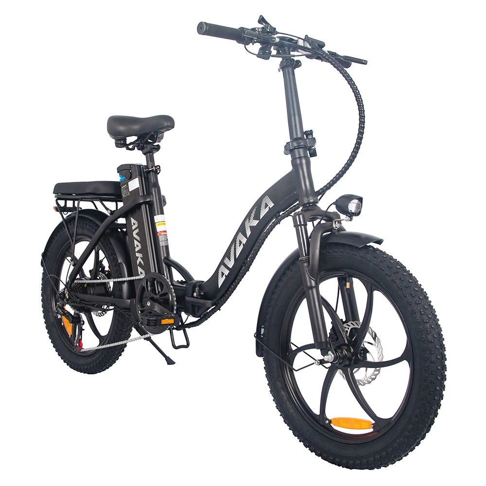 Buy ✔️ AVAKA BZ20 PLUS Electric Bike Foldable 20*3.0 Inch Fat Tires 500W Brushless Motor 25Km/h Max Speed 48V 15Ah Battery 100Km Range 120KG Max Load Dual Disc Brake Shimano 7-Speed Gear IP54 Waterproof LCD Display- IT Wheel Black 👏 3 Buy ✔️ AVAKA BZ20 PLUS Electric Bike Foldable 20*3.0 Inch Fat Tires 500W Brushless Motor 25Km/h Max Speed 48V 15Ah Battery 100Km Range 120KG Max Load Dual Disc Brake Shimano 7-Speed Gear IP54 Waterproof LCD Display- IT Wheel Black 👏 - Image 3