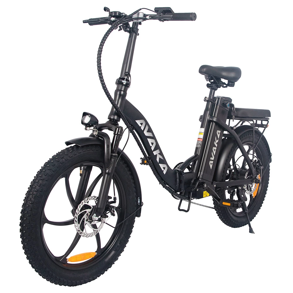 Buy ✔️ AVAKA BZ20 PLUS Electric Bike Foldable 20*3.0 Inch Fat Tires 500W Brushless Motor 25Km/h Max Speed 48V 15Ah Battery 100Km Range 120KG Max Load Dual Disc Brake Shimano 7-Speed Gear IP54 Waterproof LCD Display- IT Wheel Black 👏 4 Buy ✔️ AVAKA BZ20 PLUS Electric Bike Foldable 20*3.0 Inch Fat Tires 500W Brushless Motor 25Km/h Max Speed 48V 15Ah Battery 100Km Range 120KG Max Load Dual Disc Brake Shimano 7-Speed Gear IP54 Waterproof LCD Display- IT Wheel Black 👏 - Image 4