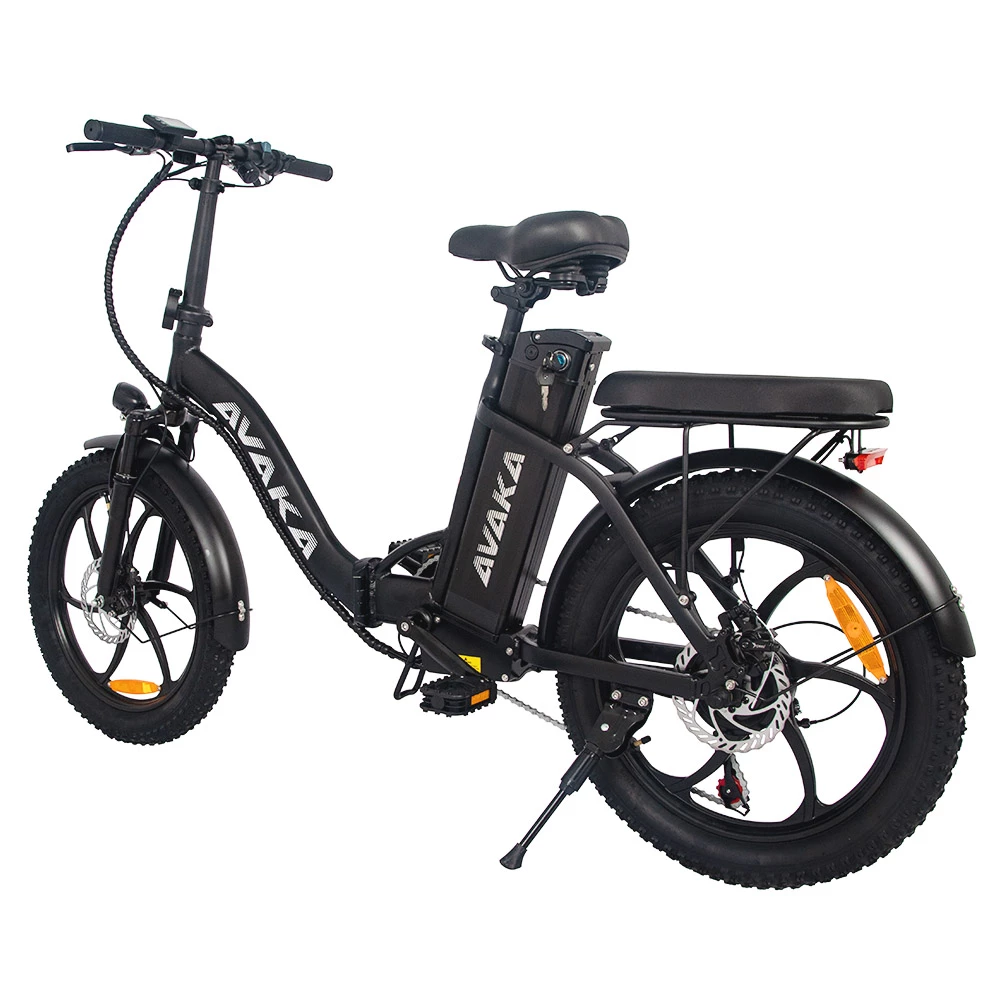 Buy ✔️ AVAKA BZ20 PLUS Electric Bike Foldable 20*3.0 Inch Fat Tires 500W Brushless Motor 25Km/h Max Speed 48V 15Ah Battery 100Km Range 120KG Max Load Dual Disc Brake Shimano 7-Speed Gear IP54 Waterproof LCD Display- IT Wheel Black 👏 6 Buy ✔️ AVAKA BZ20 PLUS Electric Bike Foldable 20*3.0 Inch Fat Tires 500W Brushless Motor 25Km/h Max Speed 48V 15Ah Battery 100Km Range 120KG Max Load Dual Disc Brake Shimano 7-Speed Gear IP54 Waterproof LCD Display- IT Wheel Black 👏 - Image 6