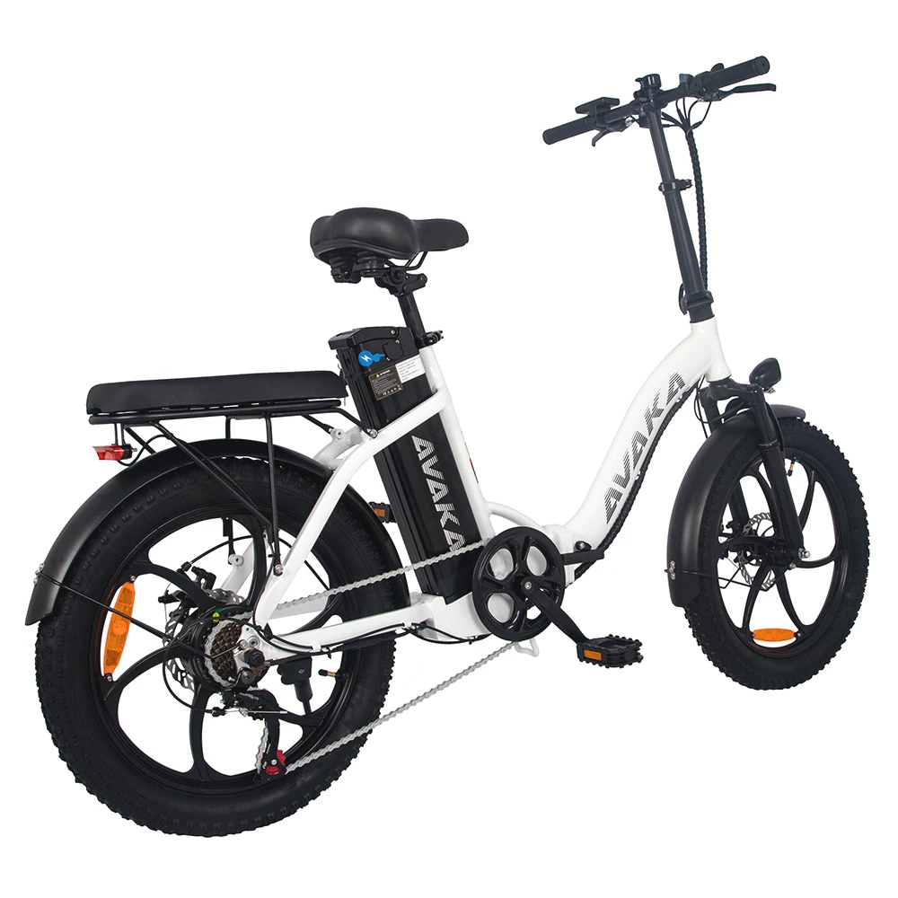 Coupon ๐ฅฐ AVAKA BZ20 PLUS Electric Bike Foldable 20*3.0 Inch Fat Tires 500W Brushless Motor 25Km/h Max Speed 48V 15Ah Battery 100Km Range 120KG Max Load Dual Disc Brake Shimano 7-Speed Gear IP54 Waterproof LCD Display- IT Wheel White ๐ 3 Coupon ๐ฅฐ AVAKA BZ20 PLUS Electric Bike Foldable 20*3.0 Inch Fat Tires 500W Brushless Motor 25Km/h Max Speed 48V 15Ah Battery 100Km Range 120KG Max Load Dual Disc Brake Shimano 7-Speed Gear IP54 Waterproof LCD Display- IT Wheel White ๐ - Image 3