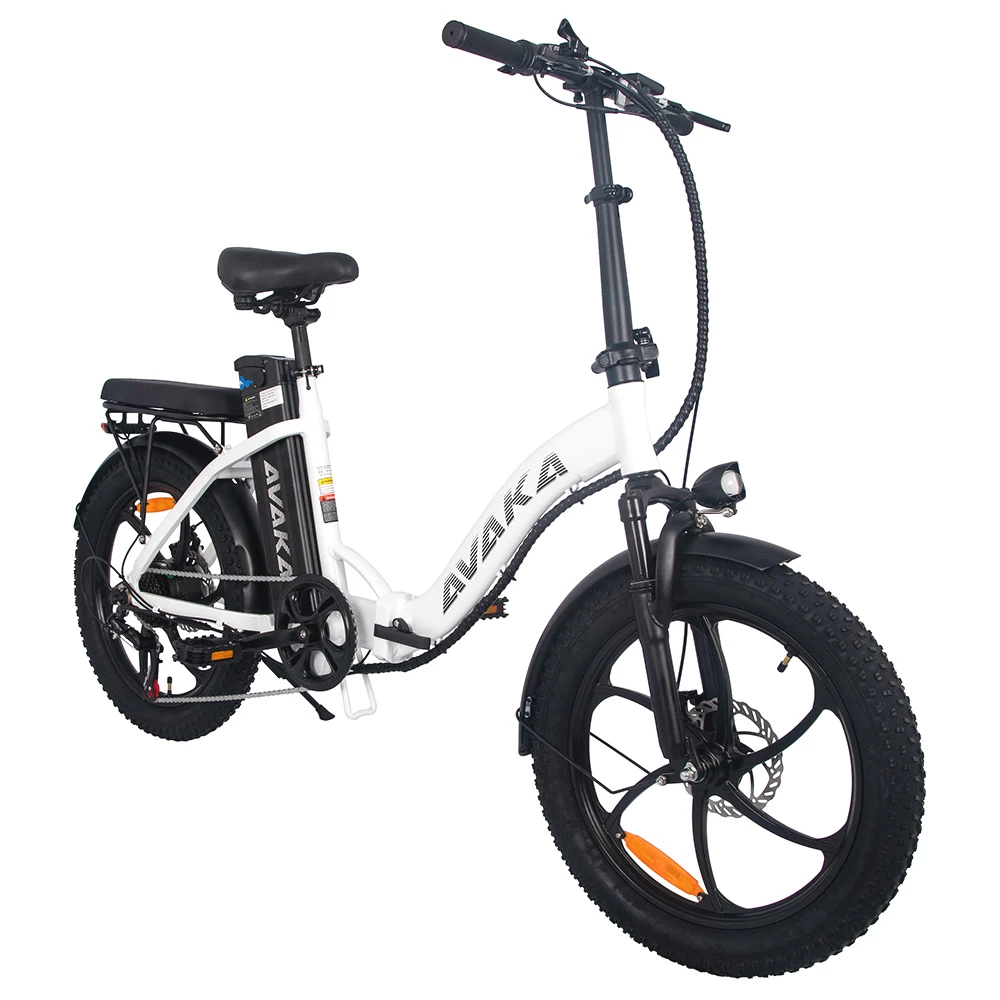 Coupon ๐ฅฐ AVAKA BZ20 PLUS Electric Bike Foldable 20*3.0 Inch Fat Tires 500W Brushless Motor 25Km/h Max Speed 48V 15Ah Battery 100Km Range 120KG Max Load Dual Disc Brake Shimano 7-Speed Gear IP54 Waterproof LCD Display- IT Wheel White ๐ 5 Coupon ๐ฅฐ AVAKA BZ20 PLUS Electric Bike Foldable 20*3.0 Inch Fat Tires 500W Brushless Motor 25Km/h Max Speed 48V 15Ah Battery 100Km Range 120KG Max Load Dual Disc Brake Shimano 7-Speed Gear IP54 Waterproof LCD Display- IT Wheel White ๐ - Image 5