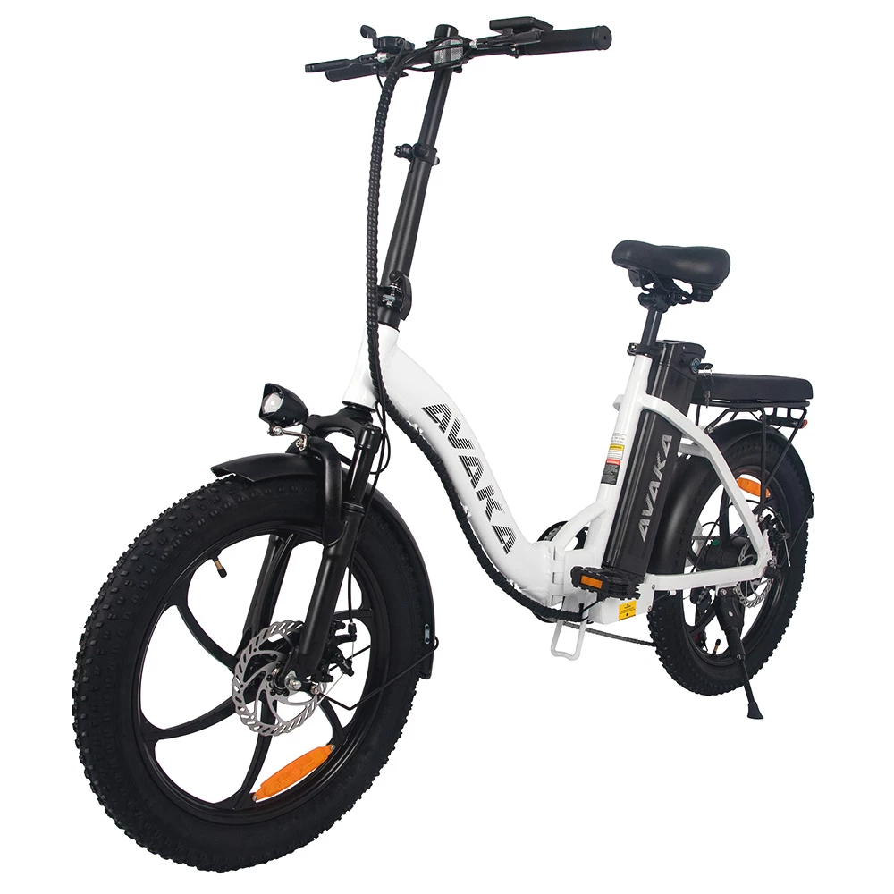 Coupon ๐ฅฐ AVAKA BZ20 PLUS Electric Bike Foldable 20*3.0 Inch Fat Tires 500W Brushless Motor 25Km/h Max Speed 48V 15Ah Battery 100Km Range 120KG Max Load Dual Disc Brake Shimano 7-Speed Gear IP54 Waterproof LCD Display- IT Wheel White ๐ 6 Coupon ๐ฅฐ AVAKA BZ20 PLUS Electric Bike Foldable 20*3.0 Inch Fat Tires 500W Brushless Motor 25Km/h Max Speed 48V 15Ah Battery 100Km Range 120KG Max Load Dual Disc Brake Shimano 7-Speed Gear IP54 Waterproof LCD Display- IT Wheel White ๐ - Image 6