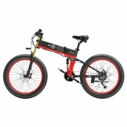 Hot Sale 😀 BEZIOR X-PLUS Electric Bike 1500W Motor 48V 17.5Ah Battery 26*4.0 Inch Fat Tire Mountain Bike 40Km/h Max Speed 200kg Load 130KM Range LCD Display IP54 Wateroroof - Red 🌟 -DE Sports & Outdoors Shop BEZIOR X PLUS Electric Bike 1500W Motor 48V 17 5Ah Battery Red 507632 1