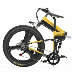 New 😀 BEZIOR X500 Pro-IT Folding Electric Bike Bicycle 26 Inch Tire 500W Motor Max Speed 30Km/h 48V 10.4Ah Battery Aluminum Alloy Frame Shimano 7-Speed Shift 100KM Power-Assisted Range LCD Display IP54 Waterproof Max Load 200KG - Black Yellow ✨ 10 New 😀 BEZIOR X500 Pro-IT Folding Electric Bike Bicycle 26 Inch Tire 500W Motor Max Speed 30Km/h 48V 10.4Ah Battery Aluminum Alloy Frame Shimano 7-Speed Shift 100KM Power-Assisted Range LCD Display IP54 Waterproof Max Load 200KG - Black Yellow ✨ -DE Sports & Outdoors Shop BEZIOR X500 PRO Electric Mountain Folding Bike Black Yellow 510822 4