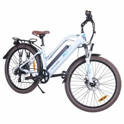 Deals ✨ Bezior M2 Pro Electric Moped Bike 500W Motor 100km Range 12.5Ah Battery 26*2.125'' Wheels 25km/h Max Speed - White 🧨 -DE Sports & Outdoors Shop Bezior M2 Pro Electric Moped Bike 500W Motor 100km Range White 500444 2