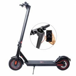 Flash Sale 🎉 CMSBIKE V10 Electric Scooter 10'' Air Tires 500W Motor 36V 15Ah Battery Max Speed 30km/h Max Load 120kg - Black ❤️