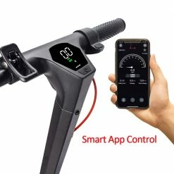 Flash Sale 🎉 CMSBIKE V10 Electric Scooter 10'' Air Tires 500W Motor 36V 15Ah Battery Max Speed 30km/h Max Load 120kg - Black ❤️ -DE Sports & Outdoors Shop CMSBIKE V10 Electric Scooter 10 Air Tires Black 501586 4