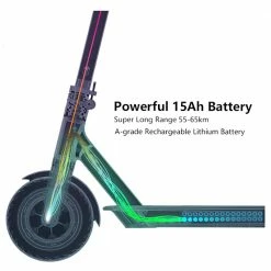 Flash Sale 🎉 CMSBIKE V10 Electric Scooter 10'' Air Tires 500W Motor 36V 15Ah Battery Max Speed 30km/h Max Load 120kg - Black ❤️ -DE Sports & Outdoors Shop CMSBIKE V10 Electric Scooter 10 Air Tires Black 501586 5