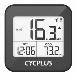 Flash Sale 🔔 CYCPLUS G1 Mini GPS Wireless Bike Computer Bicycle Speedometer and Odometer Waterproof Cycling Computer ⭐