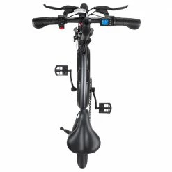 Hot Sale 🔥 DYU D3+ Folding Moped Electric Bike 14 Inch Inflatable Rubber Tires 240W Motor 10Ah Battery Max Speed 25km/h Up To 45km Range Dual Disc Brakes Adjustable Height APP Control - Black ❤️ -DE Sports & Outdoors Shop D3 DYU Folding Moped Electric Bike 14 Inch Black 899304