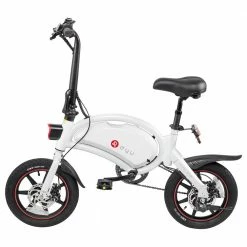 Best reviews of 🤩 DYU D3+ Folding Moped Electric Bike 14 Inch Inflatable Rubber Tires 240W Motor Max Speed 25km/h Up To 45km Range Dual Disc Brakes Adjustable Height APP Control - White 🛒 -DE Sports & Outdoors Shop D3 DYU Folding Moped Electric Bike 14 Inch White 899291
