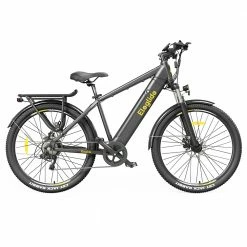 Discount ✨ ELEGLIDE T1 Electric Trekking Bike Trekking E-Bike 27.5 Inch CST Tires 36V 12.5AH Battery 250W Motor Shimano 7 Gears Max Speed 25Km/h Max Range 100KM Max Load 120KG IPX4 Waterproof Dual Disk Brake - Black ⭐