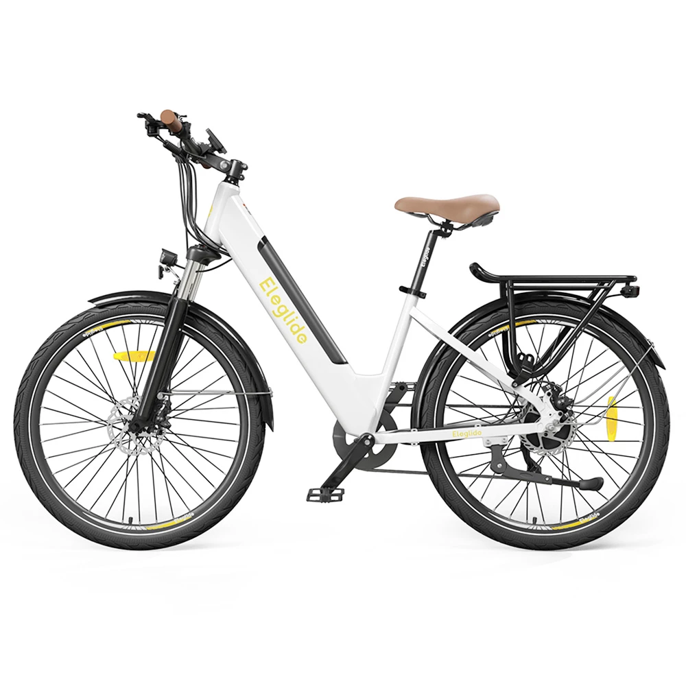 Wholesale π€© ELEGLIDE T1 STEP-THRU Electric Trekking Bike Trekking E-Bike 27.5 Inch CST Tires 36V 12.5AH Battery 250W Brushless Motor Shimano 7 Gears Max Speed 25Km/h Max Range 100KM Max Load 120KG IPX4 Waterproof Dual Disk Brake - White π 2 Wholesale π€© ELEGLIDE T1 STEP-THRU Electric Trekking Bike Trekking E-Bike 27.5 Inch CST Tires 36V 12.5AH Battery 250W Brushless Motor Shimano 7 Gears Max Speed 25Km/h Max Range 100KM Max Load 120KG IPX4 Waterproof Dual Disk Brake - White π - Image 2