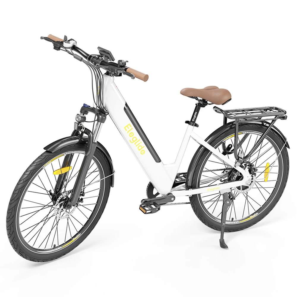 Wholesale π€© ELEGLIDE T1 STEP-THRU Electric Trekking Bike Trekking E-Bike 27.5 Inch CST Tires 36V 12.5AH Battery 250W Brushless Motor Shimano 7 Gears Max Speed 25Km/h Max Range 100KM Max Load 120KG IPX4 Waterproof Dual Disk Brake - White π 5 Wholesale π€© ELEGLIDE T1 STEP-THRU Electric Trekking Bike Trekking E-Bike 27.5 Inch CST Tires 36V 12.5AH Battery 250W Brushless Motor Shimano 7 Gears Max Speed 25Km/h Max Range 100KM Max Load 120KG IPX4 Waterproof Dual Disk Brake - White π - Image 5