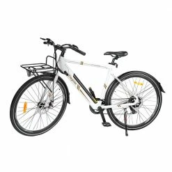 New ⭐ ELEGLIDE Citycrosser Electric Bike 700*38C CST Tires 250W Motor 25Km/h Speed 36V 10Ah Battery Moped Bike 75KM Range Shimano 7-Speed Gear Dual Disc Brake ❤️