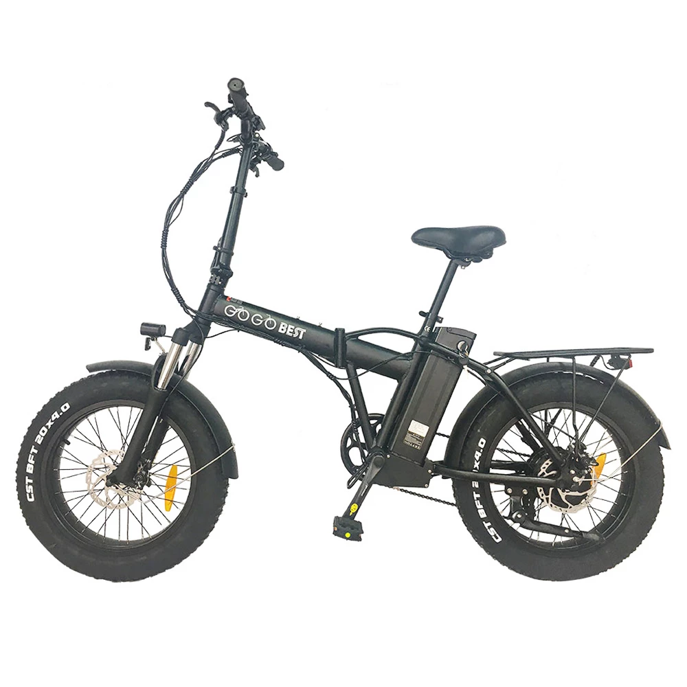 Best reviews of ⌛ GOGOBEST GF300 Electric Folding Bike Moped Bicycle 1000W Brushless Motor 48V 12.5Ah Battery 25km/h Max Speed - Black 👏 2 Best reviews of ⌛ GOGOBEST GF300 Electric Folding Bike Moped Bicycle 1000W Brushless Motor 48V 12.5Ah Battery 25km/h Max Speed - Black 👏 - Image 2