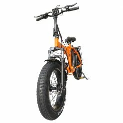 Brand new 🔥 GOGOBEST GF300 Electric Folding Bike Moped Bicycle 1000W Brushless Motor 48V 12.5Ah Battery 25km/h Max Speed - Orange 😀 -DE Sports & Outdoors Shop GOGOBEST GF300 Electric Folding Bike Moped Bicycle Orange 500616 3