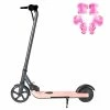 Deals 🔔 GOGOBEST V1 Electric Folding Children Scooter 150W Motor 21.6V 2AH Battery Max Speed 4~6Km/h for Kid's Outdoor Sports with Free Knees and Elbows Protectors - Pink 🎁