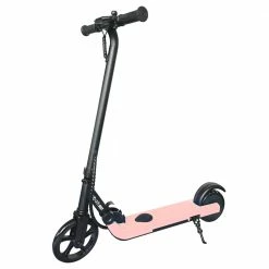 Deals 🔔 GOGOBEST V1 Electric Folding Children Scooter 150W Motor 21.6V 2AH Battery Max Speed 4~6Km/h for Kid's Outdoor Sports with Free Knees and Elbows Protectors - Pink 🎁 -DE Sports & Outdoors Shop GOGOBEST V1 Electric Folding Children Scooter Pink 507081 2