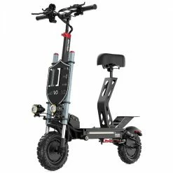 Flash Sale ⌛ IENYRID ES20 Electric Scooter 11 Inch Off Road Tires 48V 20AH 1200W*2 Dual Motors 55Km/h Top Speed 50-60KM Mileage 150kg Load with Seat 🧨 -DE Sports & Outdoors Shop IENYRID ES20 Electic Scooter 11 Tire 1200W 2 Motors 518102 2