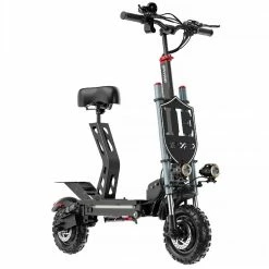 Flash Sale ⌛ IENYRID ES20 Electric Scooter 11 Inch Off Road Tires 48V 20AH 1200W*2 Dual Motors 55Km/h Top Speed 50-60KM Mileage 150kg Load with Seat 🧨