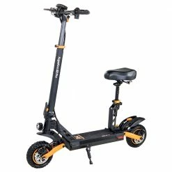 Cheapest ๐ KugooKirin G2 PRO Adventurers Dream Folding Electric Scooter 9 Inch Pneumatic Tire 600W Brushless Motor 48V 15AH Battery Max Speed 45km/h Max Range 50km HD LCD Display Dual Disc Brake Led Light - Black ๐งจ