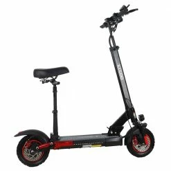 Best Pirce 🔔 KugooKirin M4 PRO Foldable Electric Scooter Upgraded Version 10 Inch Off-Road Tyre 500W Brushless Motor 48V 18Ah Battery 3 Speed Modes Dual Disc Brake Max Speed 45KM/h LED Display 70KM Long Range with Seat Removable Saddle - Black ⭐ -DE Sports & Outdoors Shop KugooKirin M4 PRO Foldable Electric Scooter Upgraded Version 48V 18Ah 507618 3