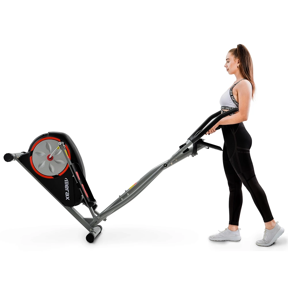 Budget π Merax Cross Portable Trainer Elliptical with LCD Display Equipment Stand For Home Exercises 8 Levels - Silver π 3 Budget π Merax Cross Portable Trainer Elliptical with LCD Display Equipment Stand For Home Exercises 8 Levels - Silver π - Image 3