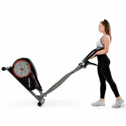 Discount 😉 Merax Cross Portable Trainer Elliptical with LCD Display Equipment Stand For Home Exercises 8 Levels - Silver ⭐ -DE Sports & Outdoors Shop Merax Cross Portable Trainer Elliptical with LCD Display 426386 2