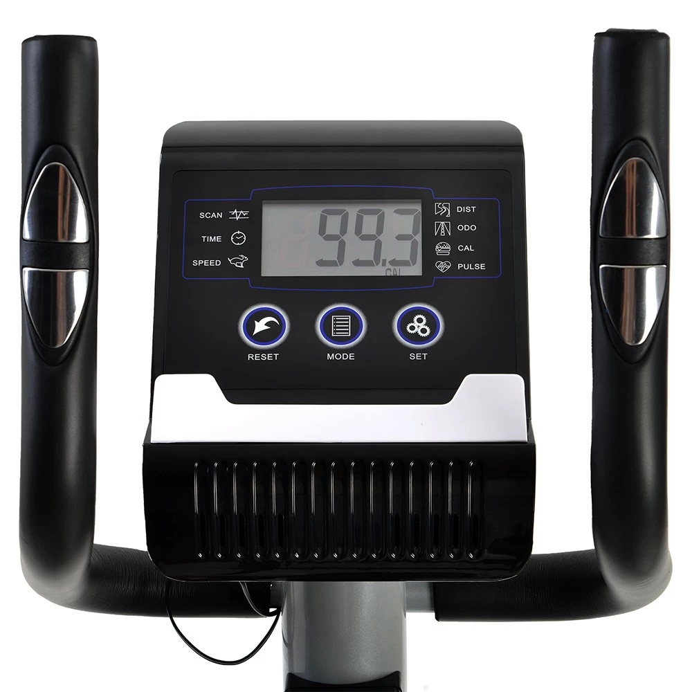 Budget π Merax Cross Portable Trainer Elliptical with LCD Display Equipment Stand For Home Exercises 8 Levels - Silver π 4 Budget π Merax Cross Portable Trainer Elliptical with LCD Display Equipment Stand For Home Exercises 8 Levels - Silver π - Image 4