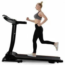 Hot Sale 😍 Merax Treadmills Indoor Use Foldable With Preset Speed Levels /USB /AUX /Bluetooth / LED Display ✔️ -DE Sports & Outdoors Shop Merax Treadmills Indoor Use Foldable With Preset 426402 5