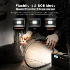 Best reviews of 👏 NOVOO MiniGo 100W Portable Power Station, 148Wh/40000mAh Laptop Mobile Charger Power Supply, PD 60W Fast Charging, LED Light 🔔 -DE Sports & Outdoors Shop NOVOO MiniGo 148Wh Power Station 517174 5