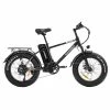 New 🔥 SAMEBIKE XWC05 Electric Mountain Bike 20*4.0 Inch Fat Tire 750W Brushless Geared Motor 35Km/h Max Speed 48V 13Ah Battery 80KM Range Shimano 7-Speed Double Disc Brake - Silver 🌟