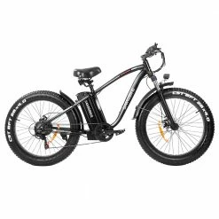 New 🎁 SAMEBIKE YY26 Electric Mountain Bike 26*4.0 Inch Fat Tire 750W Brushless Geared Motor 35Km/h Max Speed 48V 15Ah Battery Shimano 7-Speed 150KG Payload 120KM Range Double Disc Brake ✨
