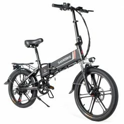 Wholesale 👏 SAMEBIKE 20LVXD30-II Folding Electric Moped Bike 20'' Tire 48V 350W Motor 10Ah Battery 30km/h Max Speed - Black ✔️ -DE Sports & Outdoors Shop Samebike 20LVXD30 II Folding Electric Moped Bike black 504831 3 1