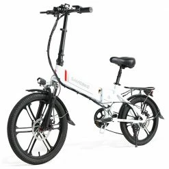 Best Sale 🎉 SAMEBIKE 20LVXD30-II Folding Electric Moped Bike 20 Inch Tire 48V 350W Motor 10Ah Battery 30km/h Max Speed - White ❤️ 9 Best Sale 🎉 SAMEBIKE 20LVXD30-II Folding Electric Moped Bike 20 Inch Tire 48V 350W Motor 10Ah Battery 30km/h Max Speed - White ❤️ -DE Sports & Outdoors Shop Samebike 20LVXD30 II Folding Electric Moped Bike white 513295 3 1