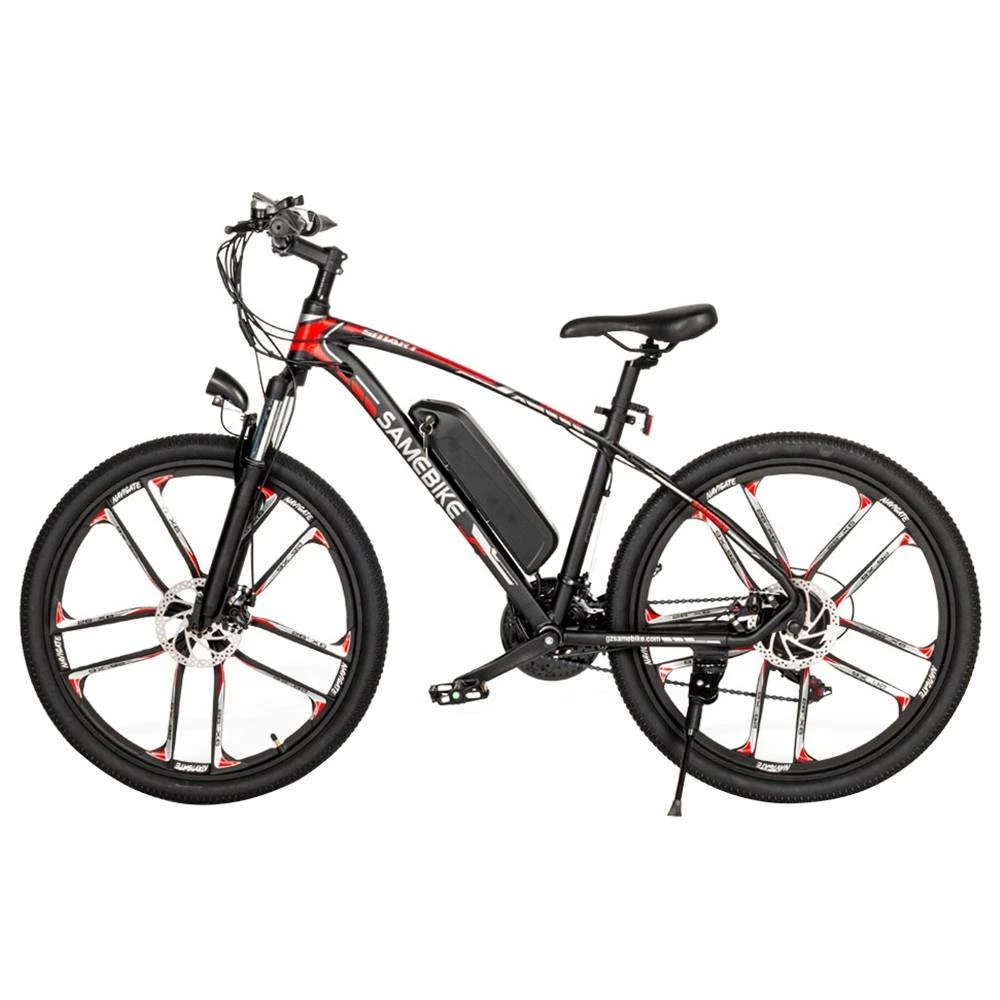 Discount βοΈ SAMEBIKE MY-SM26 Electric Bike 26 Inch Tires 350W Motor Max Speed 30km/h Up To 80km Range Max Load 150kg Dual Disk Brakes LCD Display Magnesium Alloy Rim - Black π― 4 Discount βοΈ SAMEBIKE MY-SM26 Electric Bike 26 Inch Tires 350W Motor Max Speed 30km/h Up To 80km Range Max Load 150kg Dual Disk Brakes LCD Display Magnesium Alloy Rim - Black π― - Image 4