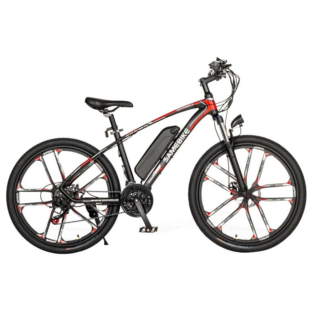 Discount βοΈ SAMEBIKE MY-SM26 Electric Bike 26 Inch Tires 350W Motor Max Speed 30km/h Up To 80km Range Max Load 150kg Dual Disk Brakes LCD Display Magnesium Alloy Rim - Black π― 2 Discount βοΈ SAMEBIKE MY-SM26 Electric Bike 26 Inch Tires 350W Motor Max Speed 30km/h Up To 80km Range Max Load 150kg Dual Disk Brakes LCD Display Magnesium Alloy Rim - Black π― - Image 2
