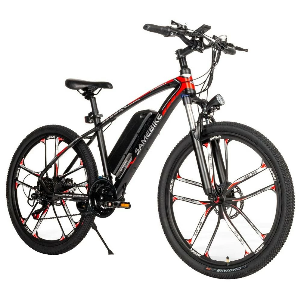 Discount βοΈ SAMEBIKE MY-SM26 Electric Bike 26 Inch Tires 350W Motor Max Speed 30km/h Up To 80km Range Max Load 150kg Dual Disk Brakes LCD Display Magnesium Alloy Rim - Black π― 1 Discount βοΈ SAMEBIKE MY-SM26 Electric Bike 26 Inch Tires 350W Motor Max Speed 30km/h Up To 80km Range Max Load 150kg Dual Disk Brakes LCD Display Magnesium Alloy Rim - Black π―