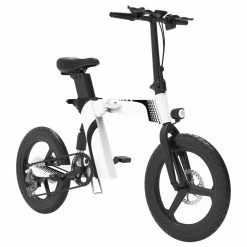New ✨ Z7 Electric Bike 250W Brushless Motor 36V 8Ah Battery 20'' Tire, 25km/h Max Speed, 30-40km Range, 120kg Load - White 🔔 -DE Sports & Outdoors Shop Z7 Electric Bike 250W Brushless Motor White 509258 2