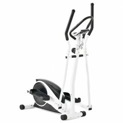 Best Pirce ✨ Merax Indoor Ergonomic Exercise Bike Elliptical Machine 8-level Resistance Adjustment Non-slip Pedal LCD Display Maximum Load 120kg - White 😉 -DE Sports & Outdoors Shop bcc3278e7bfd47ec9cceeeef1a05c483 475039 3