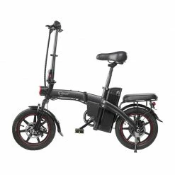 Top 10 💯 DYU A5 Standard Folding Moped Electric Bike 14inch 25km/h Speed 40km Mileage Range Removable 7.5Ah Battery 350W Double Brake System Max Load 150kg - Black 🧨 -DE Sports & Outdoors Shop dyu a1f folding moped electric bike 16inch 250w black 1627115762575