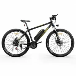 Best Sale 🌟 ELEGLIDE M1 PLUS Electric Mountain Bike Upgraded Version 27.5 Inch 250W Brushless Motor SHIMANO 21 Speeds Shifter 36V 12.5Ah Battery 25km/h Speed IPX4 Waterproof Electric-Assist up to 100km Max Range Aluminum Alloy Frame Dual Disk Brake - Black 🤩