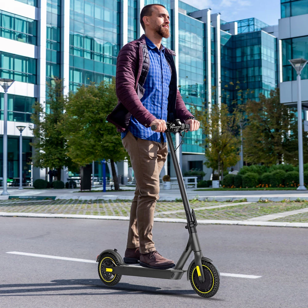 Brand new ❤️ HappyRun HR365 MAX Folding Electric Scooter 10 inch Honeycomb Tire 7.8Ah Battery 350W Brushless Motor 25km/h Max Speed up to 26KM Range Electronic + Disc Brake - Black 🔔 5 Brand new ❤️ HappyRun HR365 MAX Folding Electric Scooter 10 inch Honeycomb Tire 7.8Ah Battery 350W Brushless Motor 25km/h Max Speed up to 26KM Range Electronic + Disc Brake - Black 🔔 - Image 5