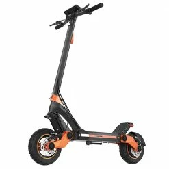 Discount ⭐ KugooKirin G3 Adventurers Electric Scooter 10.5 Inch 1200W Rear Motor 52V 18Ah Lithium battery Max Speed 50KM/H Touchable Display Control Panel TPU Suspension System IPX4 - Black ⌛